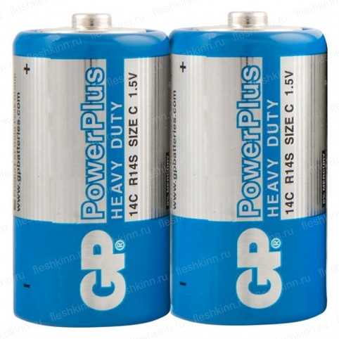 Батарейка GP PowerPlus C, R14 SR2 (24)