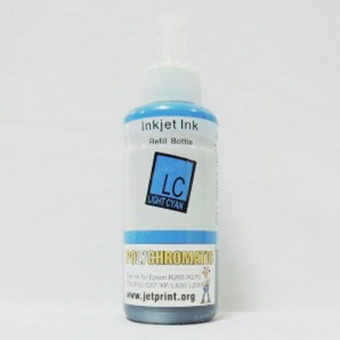 Чернила Polychromatic для Epson универсальные Light Cyan 100мл водные