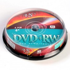 Диск DVD+RW VS 4.7Gb 4x CB10