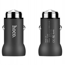 Автомобильное зарядное устройство Hoco Z4, черный (QC2.0, 1xUSB, 2.1A)