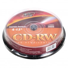 Диск CD-RW VS 700Mb 4-12x CB10