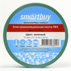Изолента SmartBuy 0.13x15мм-20м SBE-IT-15-20g (10)