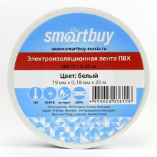 Изолента SmartBuy 0.13x15мм-20м SBE-IT-15-20w (10)