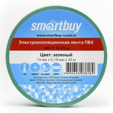 Изолента SmartBuy 0.18x19мм-20м SBE-IT-19-20g (10)