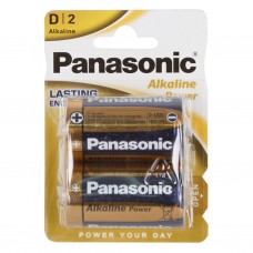 Батарейка Panasonic Alkaline Power D, LR20 BP2 (24)