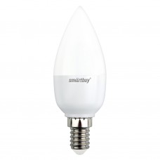 Светодиодная лампа (LED) SmartBuy C37 5W/3000/E14