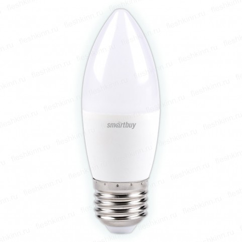 Светодиодная лампа (LED) SmartBuy C37 9.5W/6000/E27