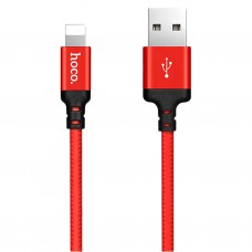 Кабель USB - 8pin Hoco X14 красный, 2м