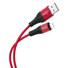 Кабель USB - 8pin Hoco X38 красный, 1м