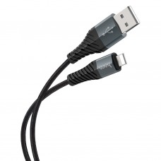 Кабель USB - 8pin Hoco X38 черный, 1м
