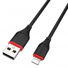 Кабель USB - 8pin Borofone BX17 Enjoy черный, 1м
