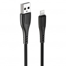 Кабель USB - 8pin Borofone BX37 Wieldy черный, 1м