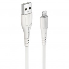 Кабель USB - 8pin Borofone BX37 Wieldy белый, 1м