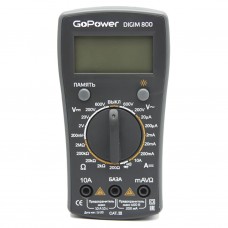 Мультиметр GoPower DigiM 800