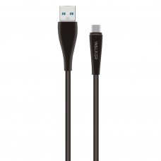 Кабель USB - Type-C Walker C305 черный, 1м