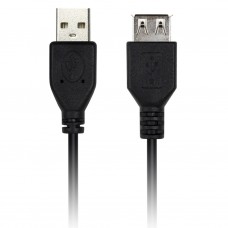 Кабель USB A(M) - USB A(F) удлинитель SmartBuy K-855-80, 5м