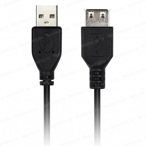 Кабель USB A(M) - USB A(F) удлинитель SmartBuy K-855-80, 5м