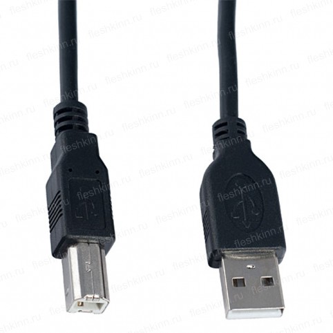 Кабель USB A - USB B VS U-130, 3м