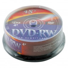 Диск DVD-RW VS 4.7Gb 4x CB25