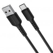 Кабель USB - Type-C Borofone BX16 Easy чёрный, 1м