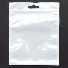 Zip пакет белый 120x150мм