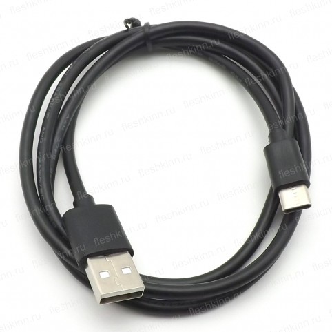 Кабель USB - Type-C VS A210 чёрный, 1м