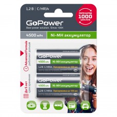 Аккумулятор GoPower C, HR14 4500mAh Ni-Mh BP2 (12)