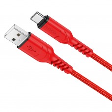 Кабель USB - Type-C Hoco X59 красный, 1м