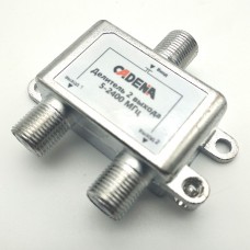 Антенный разветвитель F(F)-2xF(F) Cadena 5-2400 МГц