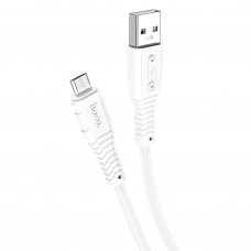 Кабель USB - microUSB Hoco X67 белый, 1м
