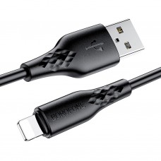Кабель USB - 8pin Borofone BX48 чёрный, 1м