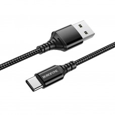 Кабель USB - Type-C Borofone BX54 Ultra bright чёрный, 1м