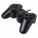 Геймпад проводной PS 2 совместимый, чёрный, блистер (PS2)
