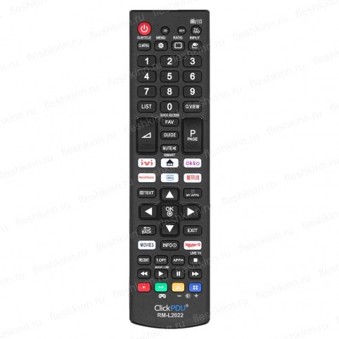 Пульт ДУ для TV LG ClickPDU RM-L2022 универсальный