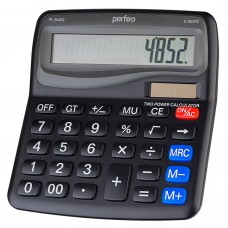 Калькулятор Perfeo PF_B4852, чёрный