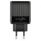 Зарядное устройство Vixion H2m, чёрный (2xUSB, 2.4A, кабель microUSB)