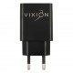 Зарядное устройство Vixion L7c, чёрный (2xUSB, 2.1A, кабель Type-C)