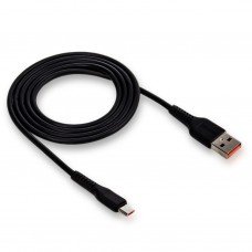 Кабель USB - microUSB Walker C315 черный, 1м