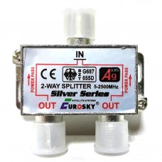 Антенный разветвитель F(F)-2xF(F) Eurosky 5-2500 МГц