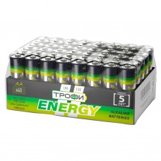Батарейка Трофи Energy AA, LR06 SR4 (40)