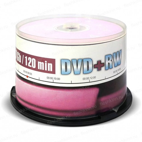Диск DVD+RW Mirex 4.7Gb 4x CB50