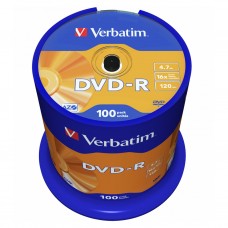 Диск DVD-R Verbatim 4.7GB 16x CB100