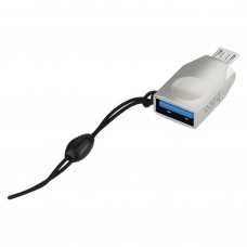 Адаптер OTG microUSB(M) - USB(F) Hoco UA10
