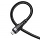 Кабель USB - microUSB Borofone BU35 Influence чёрный, 1.2м