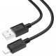 Кабель USB - 8pin Hoco X73 чёрный, 1м