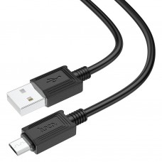 Кабель USB - microUSB Hoco X73 чёрный, 1м