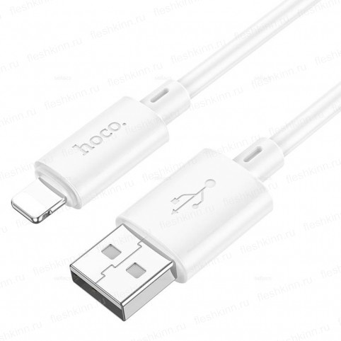 Кабель USB - 8pin Hoco X88 белый, 1м
