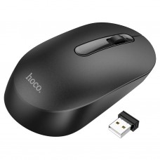 Мышь беспроводная Hoco GM14, чёрный (USB)