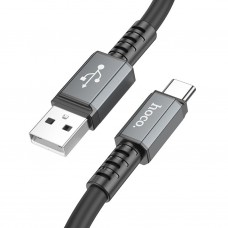 Кабель USB - Type-C Hoco X85 чёрный, 1м