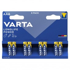 Батарейка Varta LongLife Power AAA, LR03 BP8 (160)